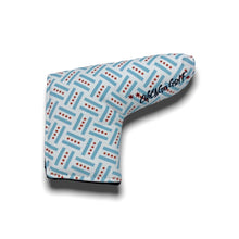 Load image into Gallery viewer, Chicago Flag Icon Pattern Blade Putter Headcover

