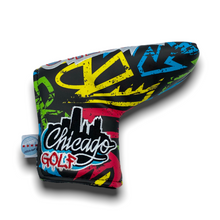 Load image into Gallery viewer, Graffiti Chicago Blade Putter Headcover
