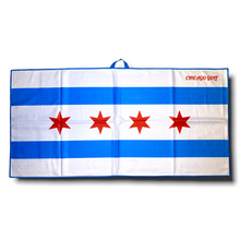 Load image into Gallery viewer, Chicago Golf Flag Tour Players Towel
