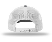 Load image into Gallery viewer, CG Stars Hat Gray/White
