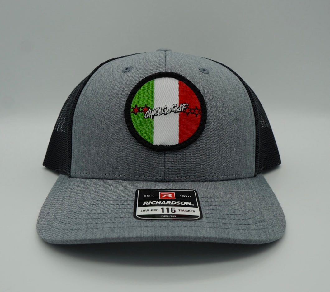 Italia Hat Gray/Black