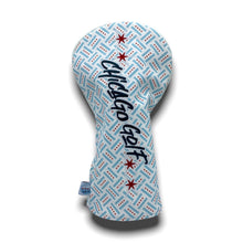 Load image into Gallery viewer, Chicago Flag Icon Pattern Driver Headcover
