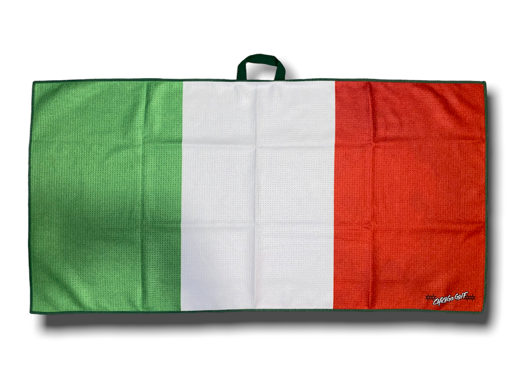 Italy Flag Tour Towel